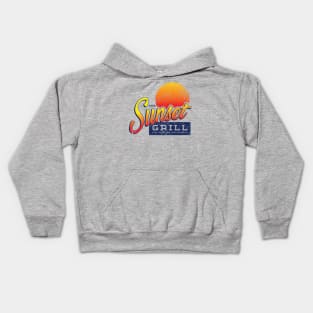 Sunset Grill Kids Hoodie